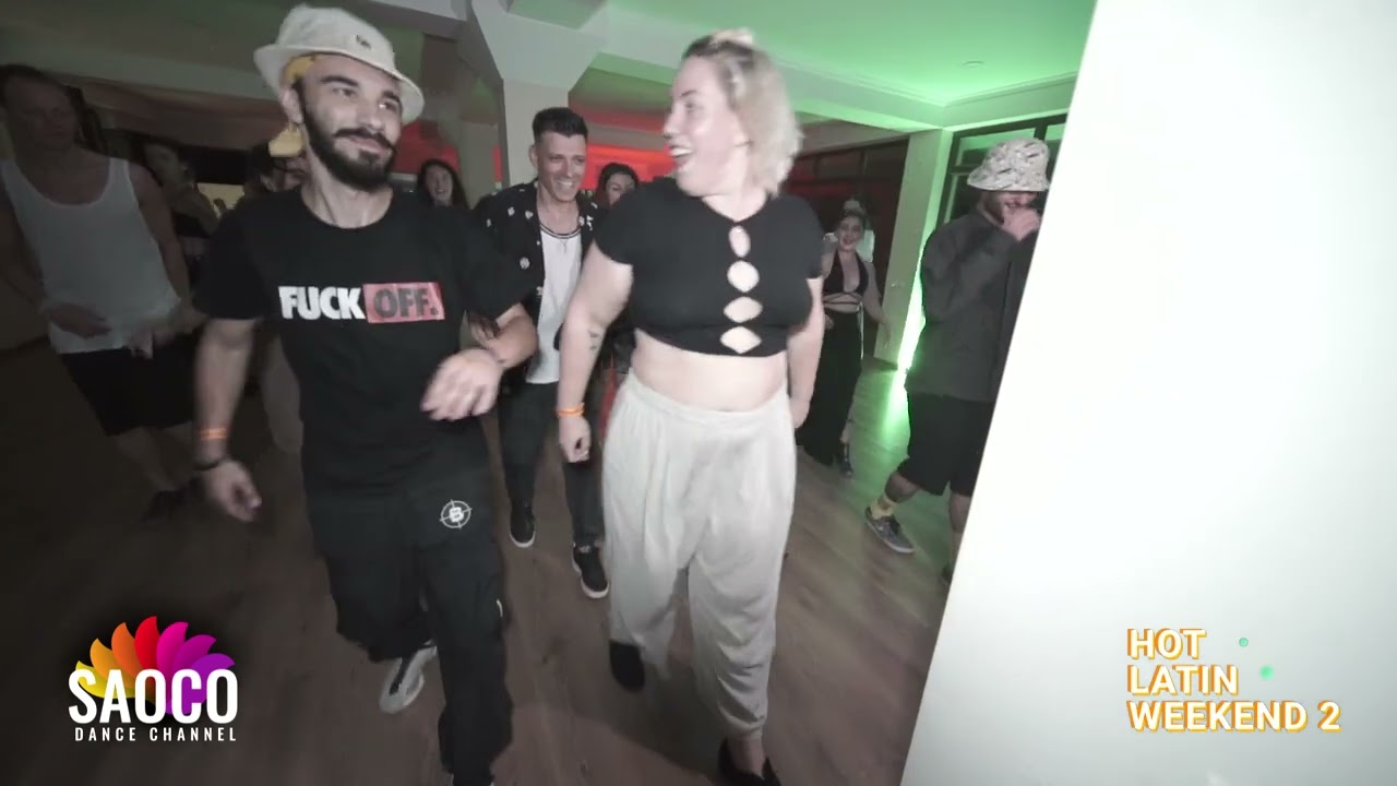 Gio Tagaev, Deimos Marsson, Anastasia Stashevskaya Salsa Animation at Hot Latin Weekend 2, 02.09.23