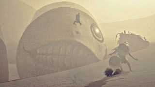 Nier Automata - Emil True Final Boss Fight (Secret Boss & Ending Y)