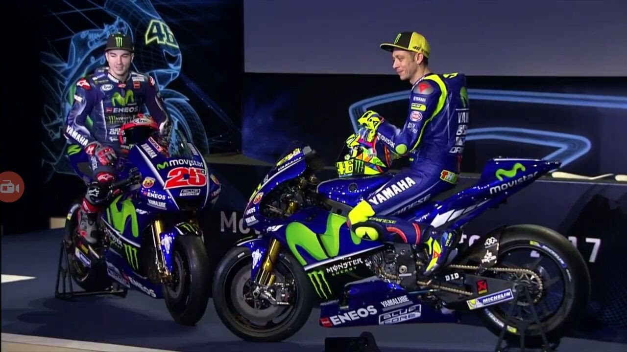 Movistar Yamaha MotoGP 2017 Official Launching Rossi Vinales YouTube