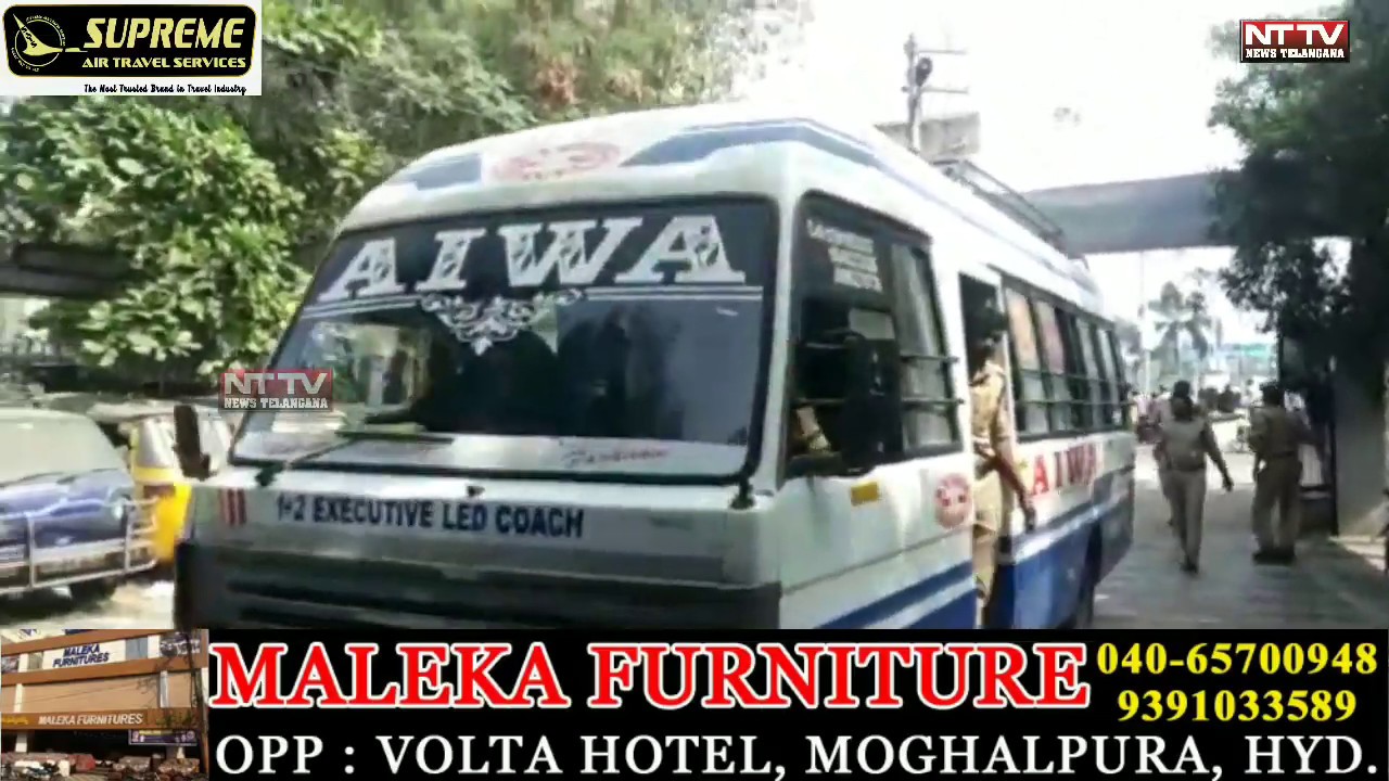 RTC Employees MGBS are arrested by  police TSRTC employees  End strike and join duty today.....2019