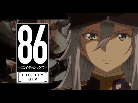 【８６―エイティシックス―  OP】ヒトリエ「3分29秒」 叩いてみた (Drum cover)  / EIGHTY SIX