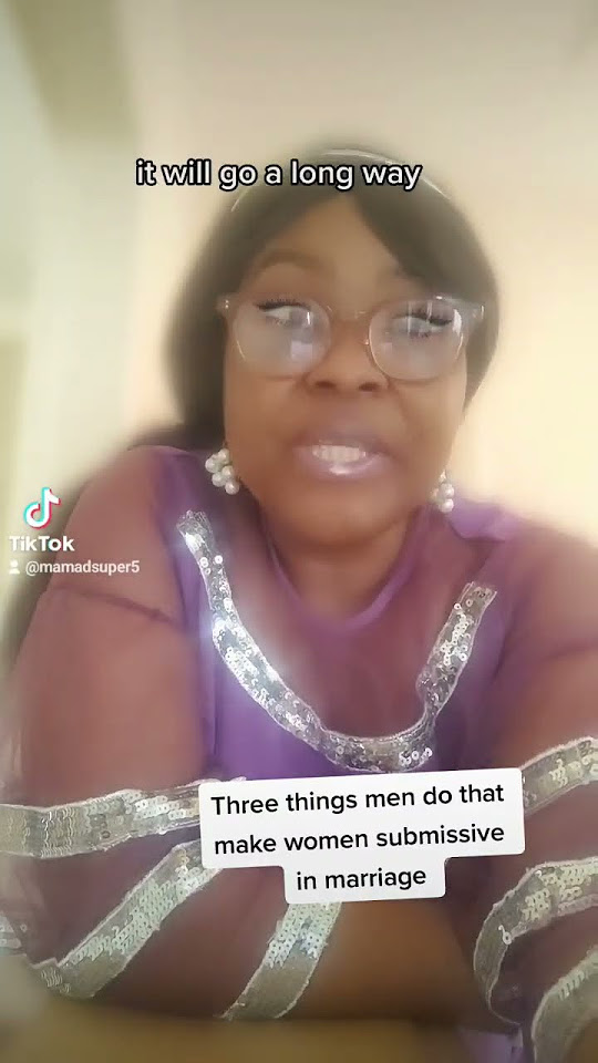 Three Things Men Do That Make Women Submissive In Marriage three-things-men-do-that-make-women-submissive-in-marriage