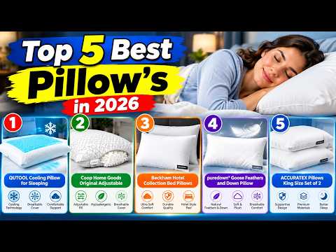 Top 5 Best Pillow's in 2026