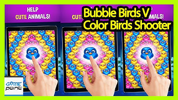 Bubble Birds V Bubble Shooter Level 16 - 30 | Color Birds Shooter @GamePointPK