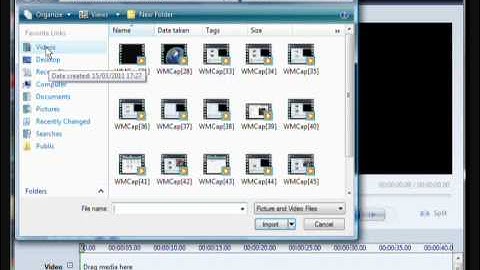 Movie Maker 04 Import Video.wmv