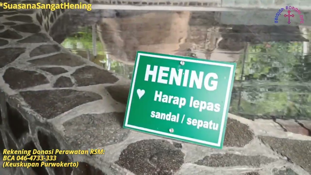 Jelajah Rohani ke RSM (Rumah Singgah Maria) Melung Kab.Banyumas