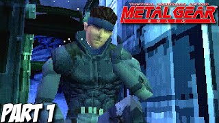 Let's Play Metal Gear Solid - Part 1 - Revolver Ocelot - Sony Playstation