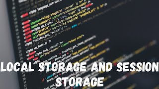 LocalStorage and SessionStorage | Browser Storage | Javascript Net Worth