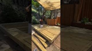 Backyard Deck Transformation!