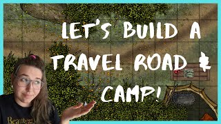 LET'S BUILD A TRAVEL ROAD ENCOUNTER // Battlemaps for any TTRPG