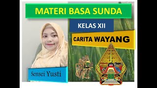Materi Basa Sunda   Carita Wayang