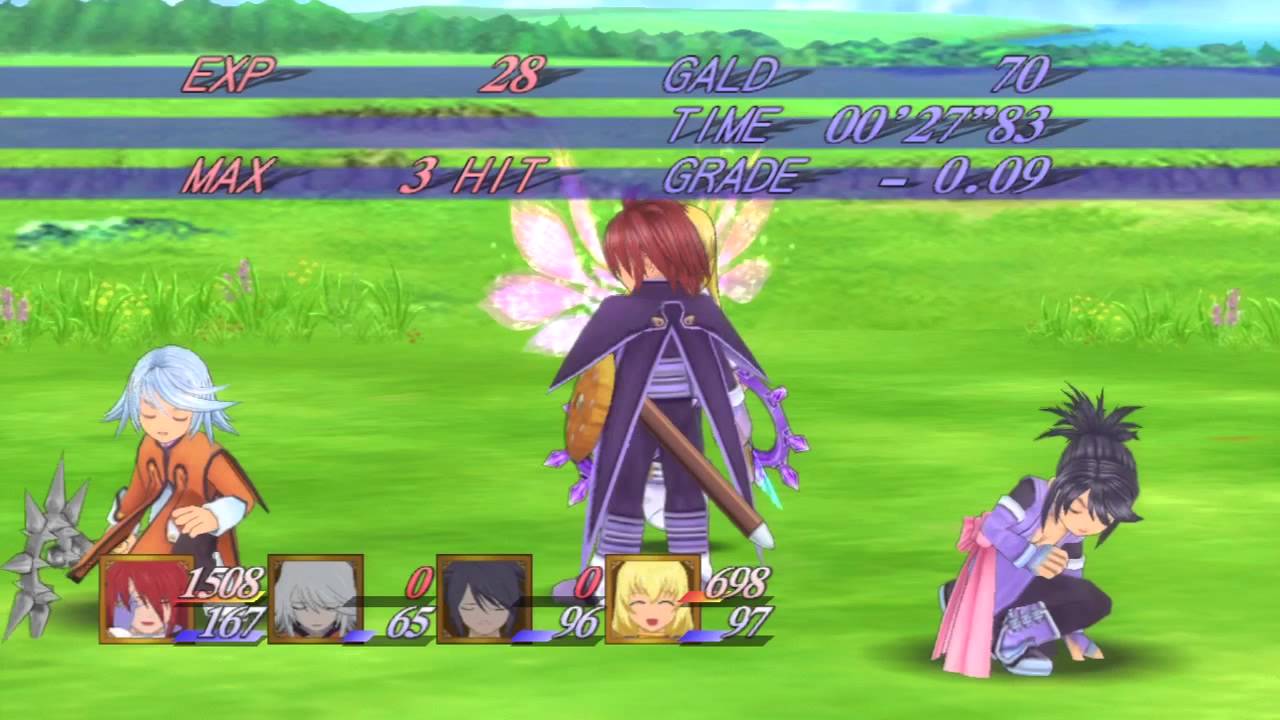 Подборка цитат победителей из игры Tales of Symphonia [на английском языке]