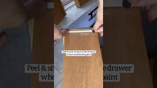 How to protect painted furniture🤩 #furnituremakeover #shorts #paintedfurniture #tips