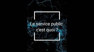 Quick Review #03 – Public Service in 1 Minute
