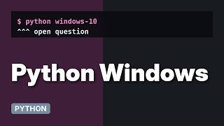 How can I install Python Editor on Ubuntu Bash in Windows 10