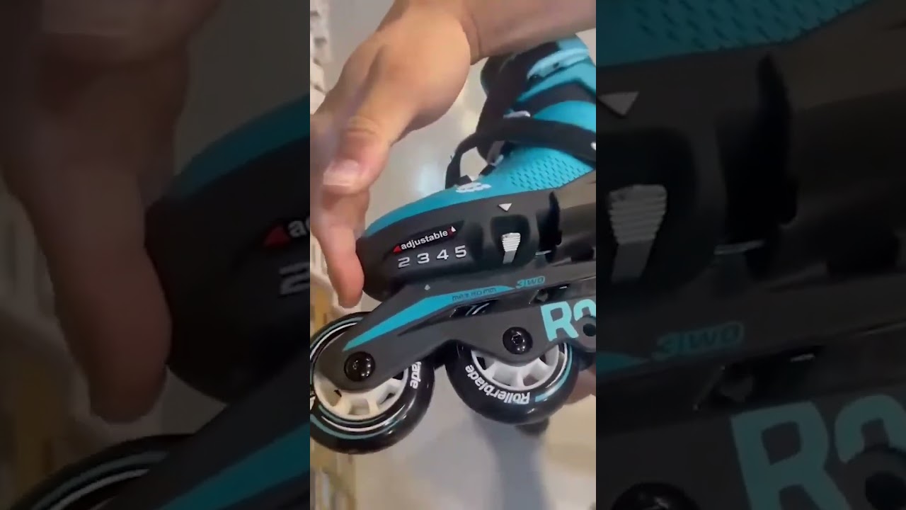 Rollerblade Kids Skate Adjustable Features720P 60FPS
