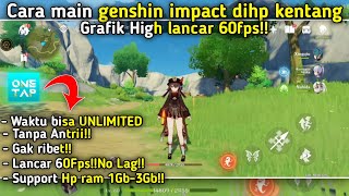 How to play Genshin Impact on a potato cellphone using Onetap Cloud!! UNLIMITED playtime!! screenshot 5