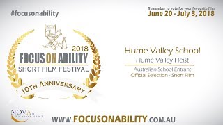 Hume Valley School - Hume Valley Heist