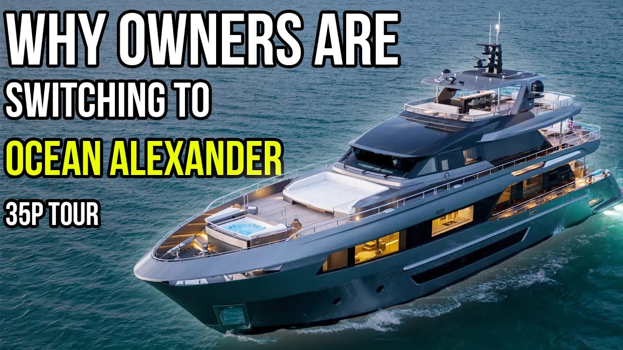 Why Ocean Alexander Is Dominating the Yacht Market | 35P Tour FLIBS 2025