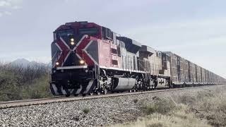 Ferromex and Union Pacific in the Nogales Subdivision II | 50+ Minutes of Trains | 2026