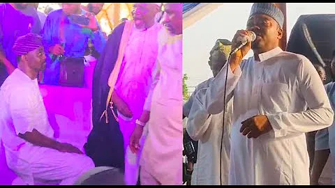 Saoti Arewa Performs At Pasuma's Mom's Burial Ceremony As Paso Welcomes Sheikh Muyideen Ajani.