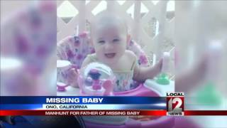 Manhunt launched for father of missing baby in California