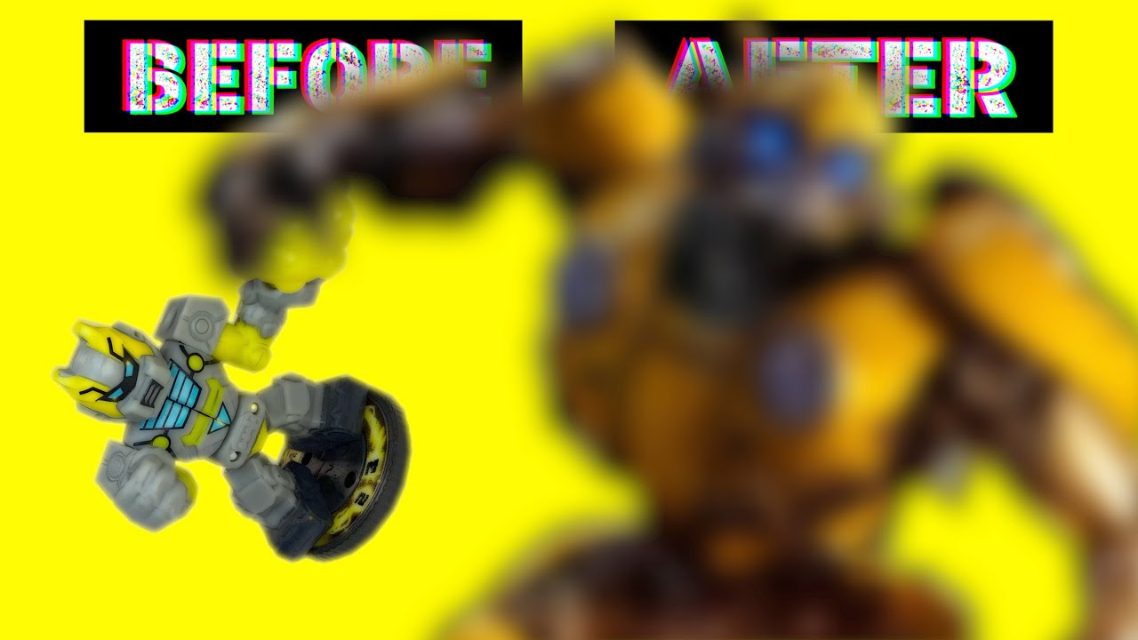 Custom Akedo Warrior Transformers Edition I Turn BootUp Into Bumblebee