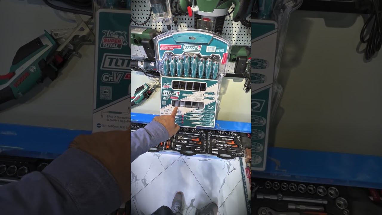 ikarvon.uz Total brendidan 100talik atvertka nabor 