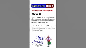 4th Semester English Honours DSC-5 Suggestion 2025 | CCF Calcutta University