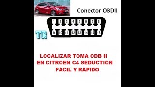 TAKE OBD II ON CITROEN C4 SEDUCTION