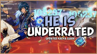 F2P CRYO KING! | Updated Kaeya Guide | Artifacts, Weapons & More