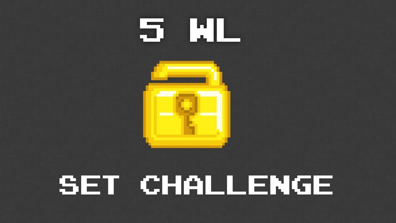 Growtopia | 5 WL Set Challenge