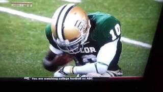 Robert Griffin III 90 yard TD pass off Deflection