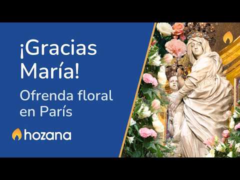 ¡Una ofrenda de cuatro millones de rosas a María!