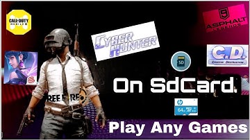 Install Pubg On External Sd Card | Use Any Game  | #Taichi #XInternalSd Module