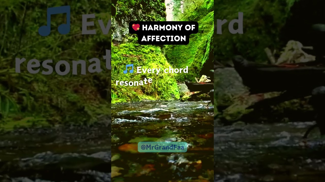 💖 Harmony of Affection🎶 Love orchestrates a harmony of affection, weaving heart 