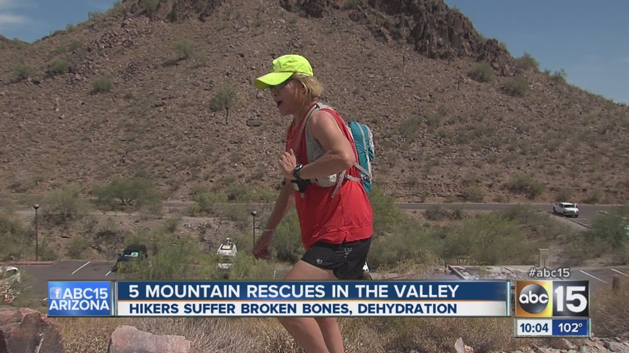 Dangerous day on trails for Valley hikers