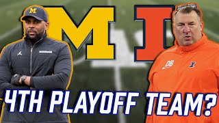 Which Big Ten team has BEST CHANCE to be 4th Playoff team in 2025?