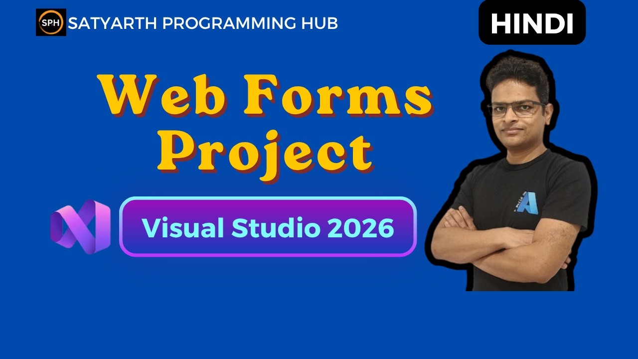 Visual Studio 2026 में Web Forms Project कैसे बनाएं? Template Missing ...