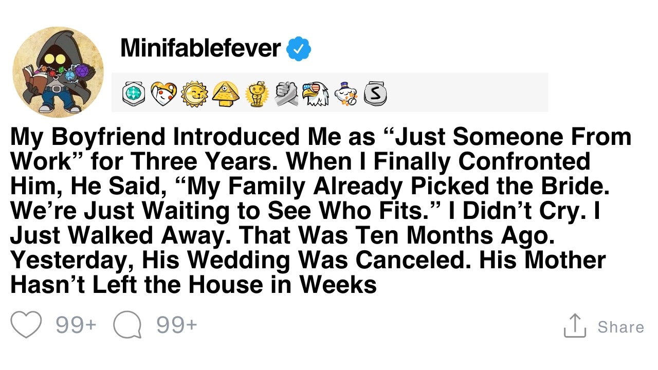 [FULL STORY] When did you realize you never stood a chance against your partner’s ex?