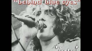 The Who - Behind Blue Eyes (Original Album Version)