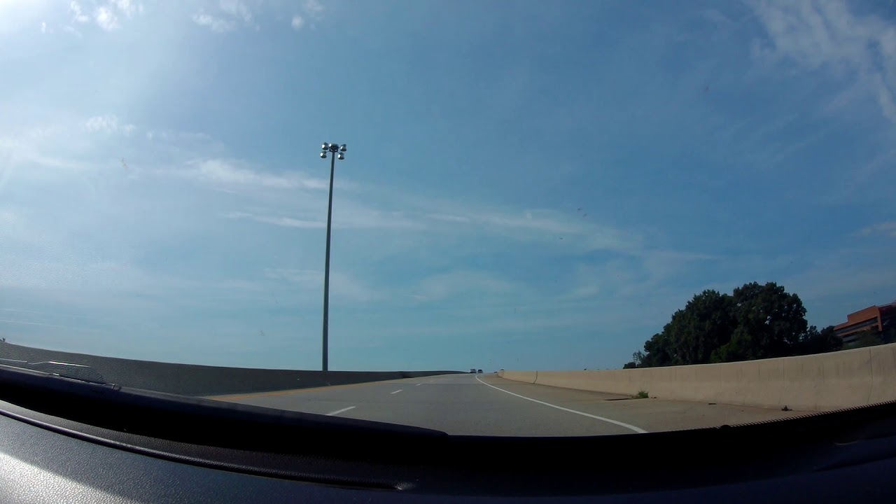 MD Interstate 495/95 south exit 19 high mast streetlights