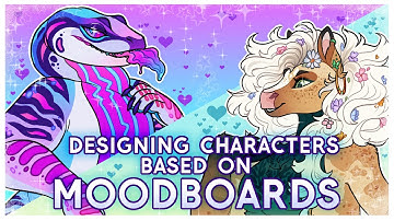 ✨Designing characters based on Moodboards✨ Part 4