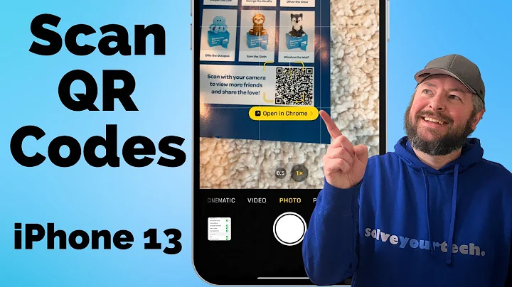 How to Scan QR Code on iPhone 13 - Step by Step Tutorial