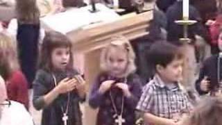 Ali's first Xmas Program
