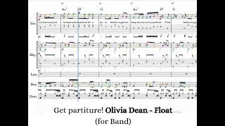 Olivia Dean - Float (for Band - Vocals, Rhythm, Bass, Drum) Notes Tabs