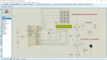 Cerradura Electrónica con microcontrolador PIC 16f877A