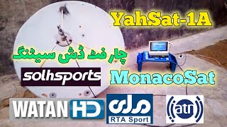 YahSat-1A Satellite Dish Alignment on 4ft Dish | Beginner Friendly#YahSat1A#YahSatDishSetting#4Feet