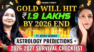 Financial Astrology 2026: ₹1.9 LAKH GOLD, Real Estate CRASH & Internet Blackouts