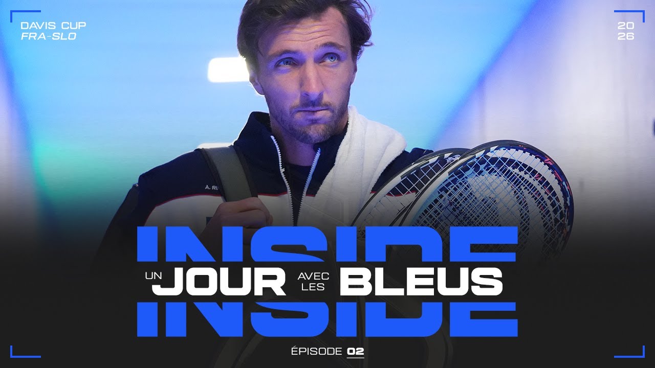 🇫🇷🇸🇰 Un Jour avec les Bleus #2 | France-Slovaquie | Davis Cup 2026
